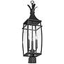 3_Montpelier 3-Light Outdoor Post Lantern in Matte Black more views