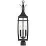 4_Montpelier 3-Light Outdoor Post Lantern in Matte Black more views
