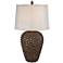 Montreat Pinecone Urn Table Lamp