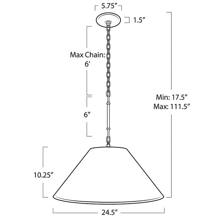 Image 6 Montreux 15 3/4" Wide Oil-Rubbed Bronze Pendant Light more views