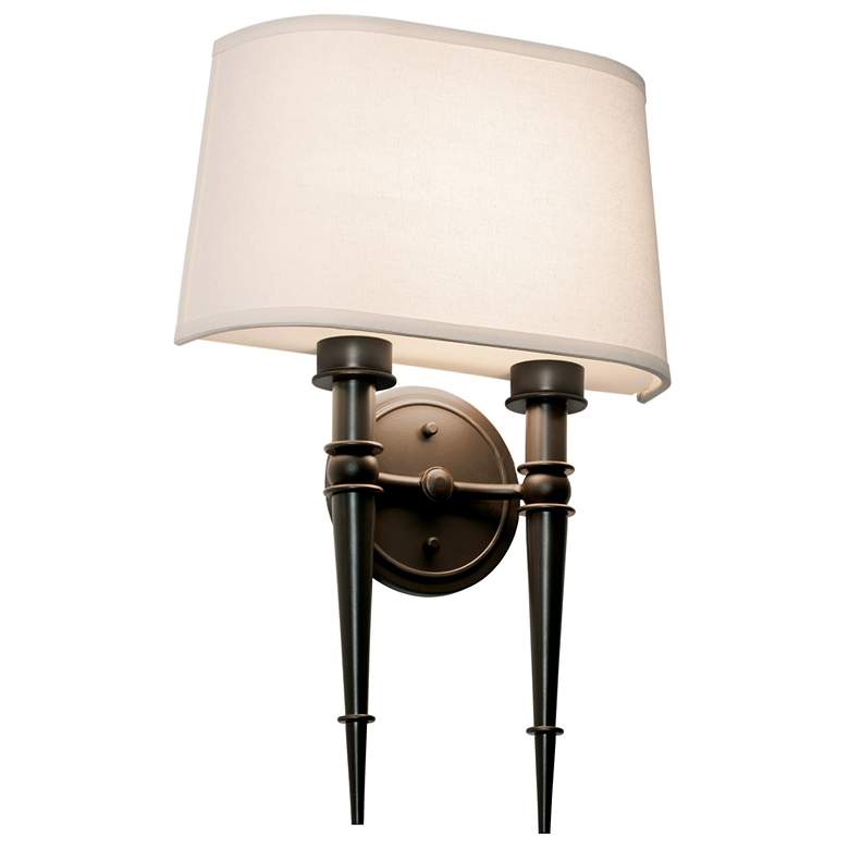 Image 1 Montrose 18 1/4" High Oil-Rubbed Bronze LED Wall Sconce