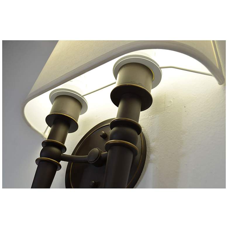 Image 4 Montrose 18 1/4" High Oil-Rubbed Bronze LED Wall Sconce more views