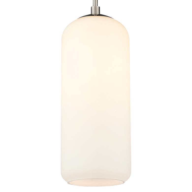Image 4 Monty 5 1/4" Wide Brushed Nickel Mini Pendant more views