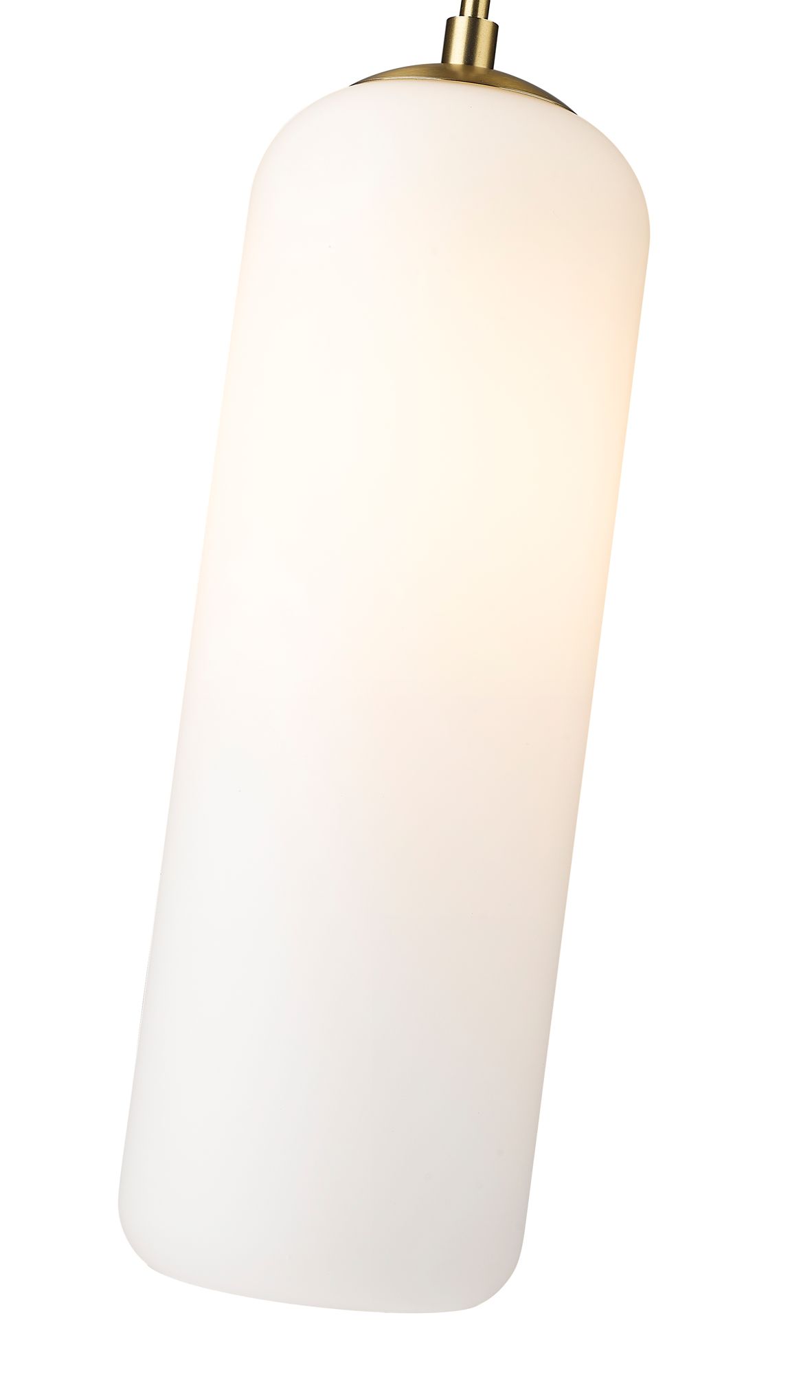 Image 6 Monty 5 1/4" Wide Heritage Brass and Opal Glass Mini Pendant more views