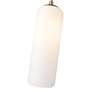 6_Monty 5 1/4" Wide Heritage Brass and Opal Glass Mini Pendant more views