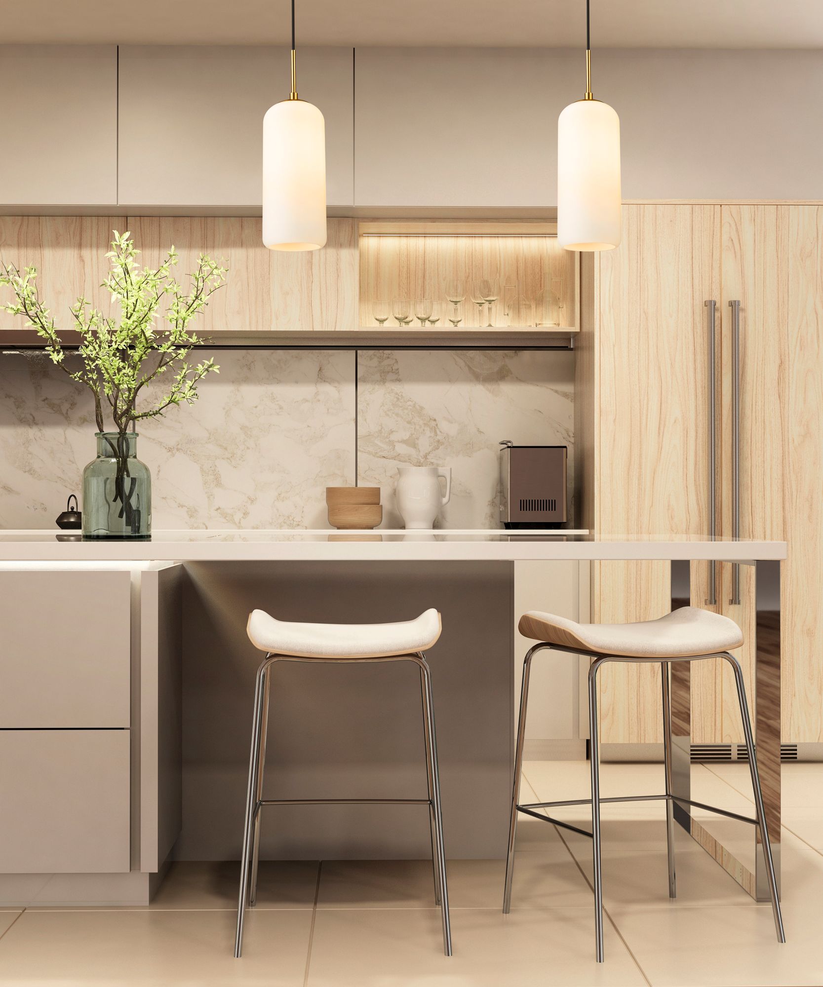 Image 2 Monty by Z-Lite Heritage Brass 5.25 inch 1 Light Pendant more views