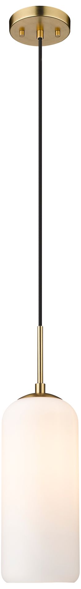 Image 4 Monty by Z-Lite Heritage Brass 5.25 inch 1 Light Pendant more views