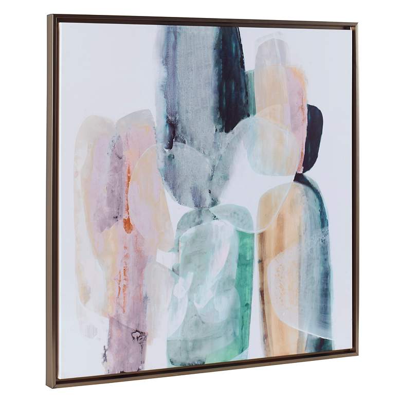 Image 4 Mood Elevator Framed Canvas Wall Art more views