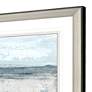 Moody Coast I 52" Wide Rectangular Giclee Print Framed Wall Art