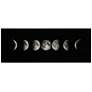 2_Moon 63" Wide Free Floating Tempered Glass Graphic Wall Art