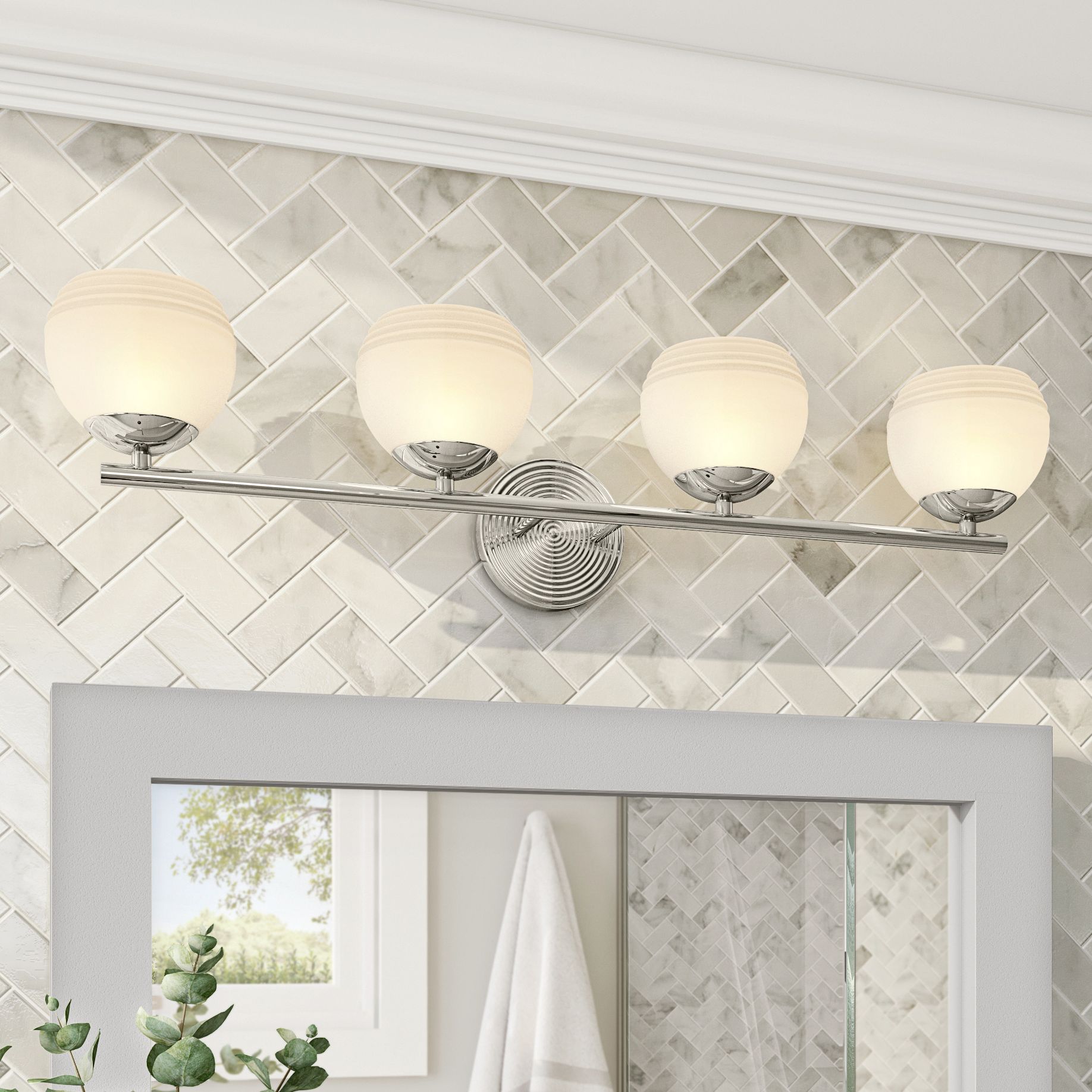 Bathroom Lights Vanity Fixture Polished deals