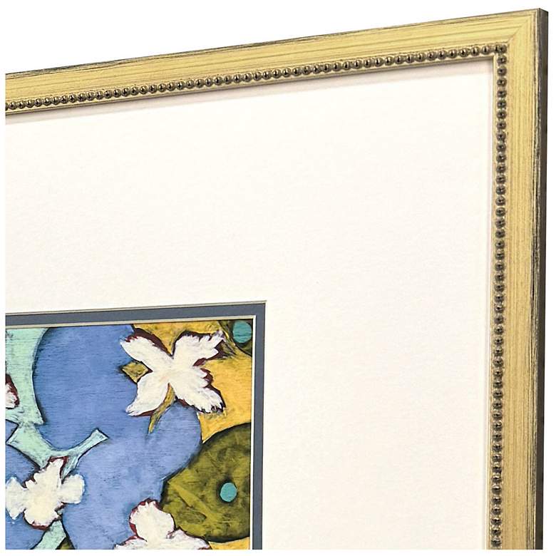 Image 4 Moon Flower 17"W x 17"H Framed Art - Set of 2 more views