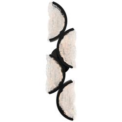 Moon Integrated LED Black Mini Pendant