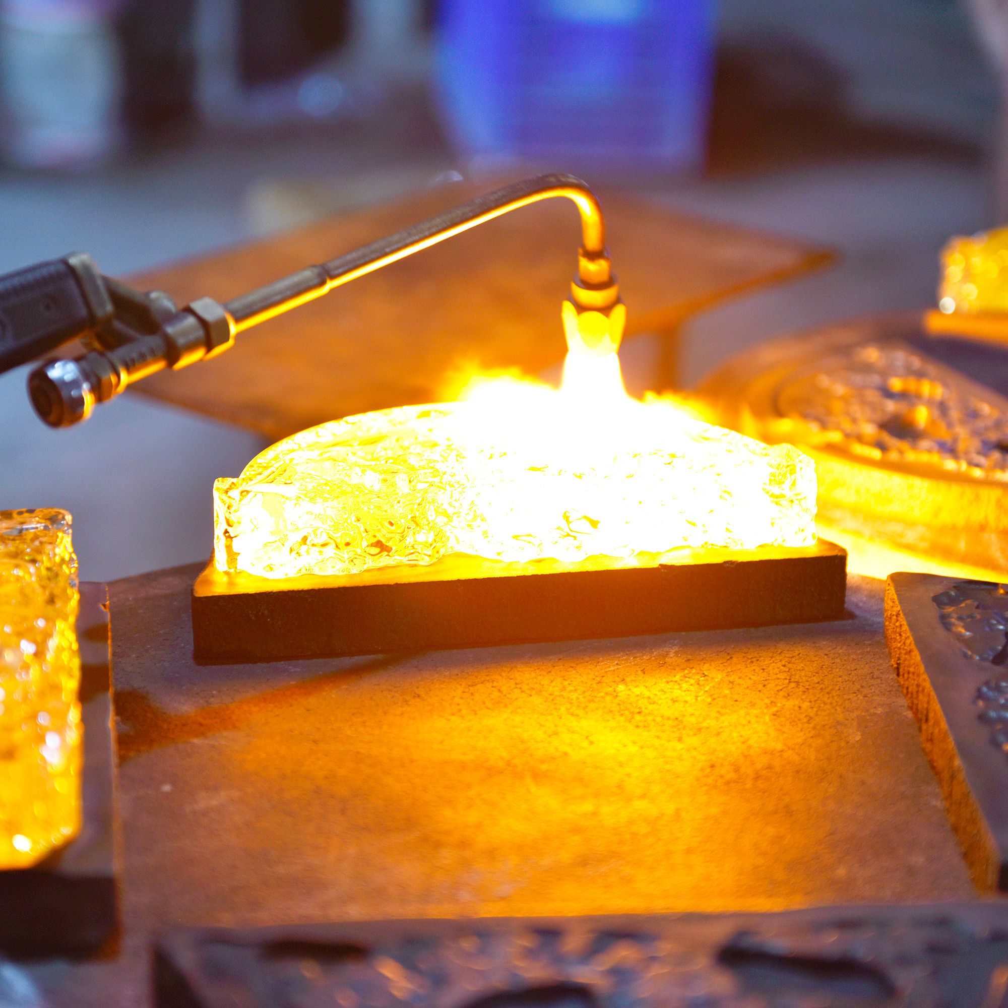 Moon Integrated LED Brass Chandelier