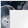 4_Moon Jellies Art Glass 36" x 72" Rectangular Wall Mirror more views