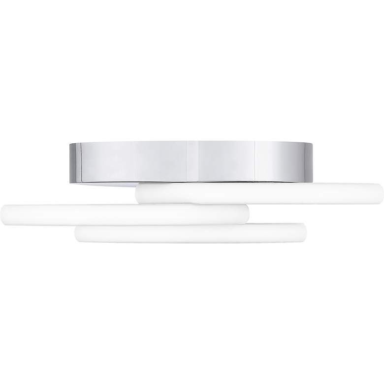 Image 5 Moonan Integrated LED Polished Chrome Flush Mount Light more views