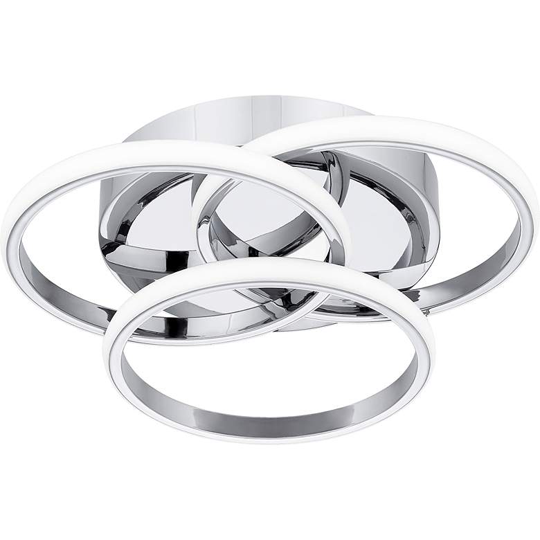 Image 6 Moonan Integrated LED Polished Chrome Flush Mount Light more views