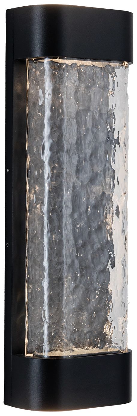 Image 2 Moondew 18-in 1 Light Black Integrated LED Outdoor Wall 25W Kuzco more views