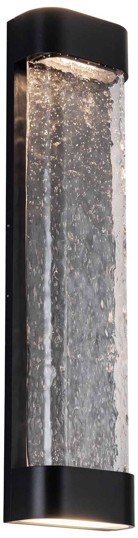 Image 3 Moondew 24-in 1 Light Black Integrated LED Outdoor Wall 31W Kuzco more views