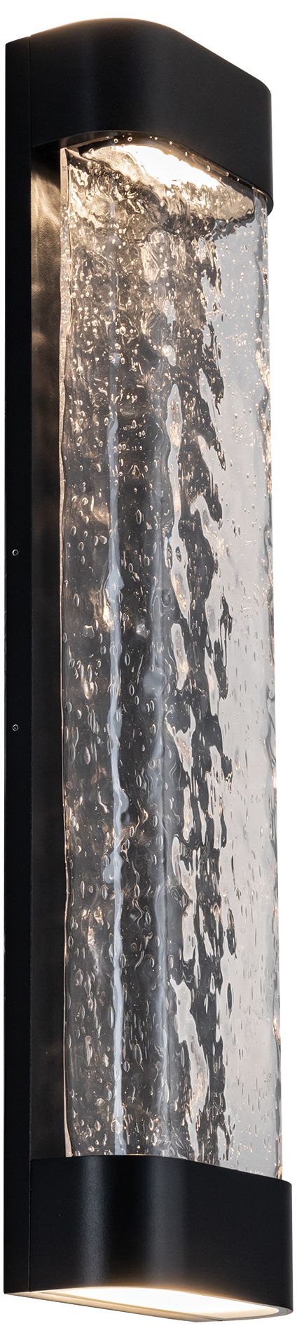 Image 4 Moondew 24-in 1 Light Black Integrated LED Outdoor Wall 31W Kuzco more views