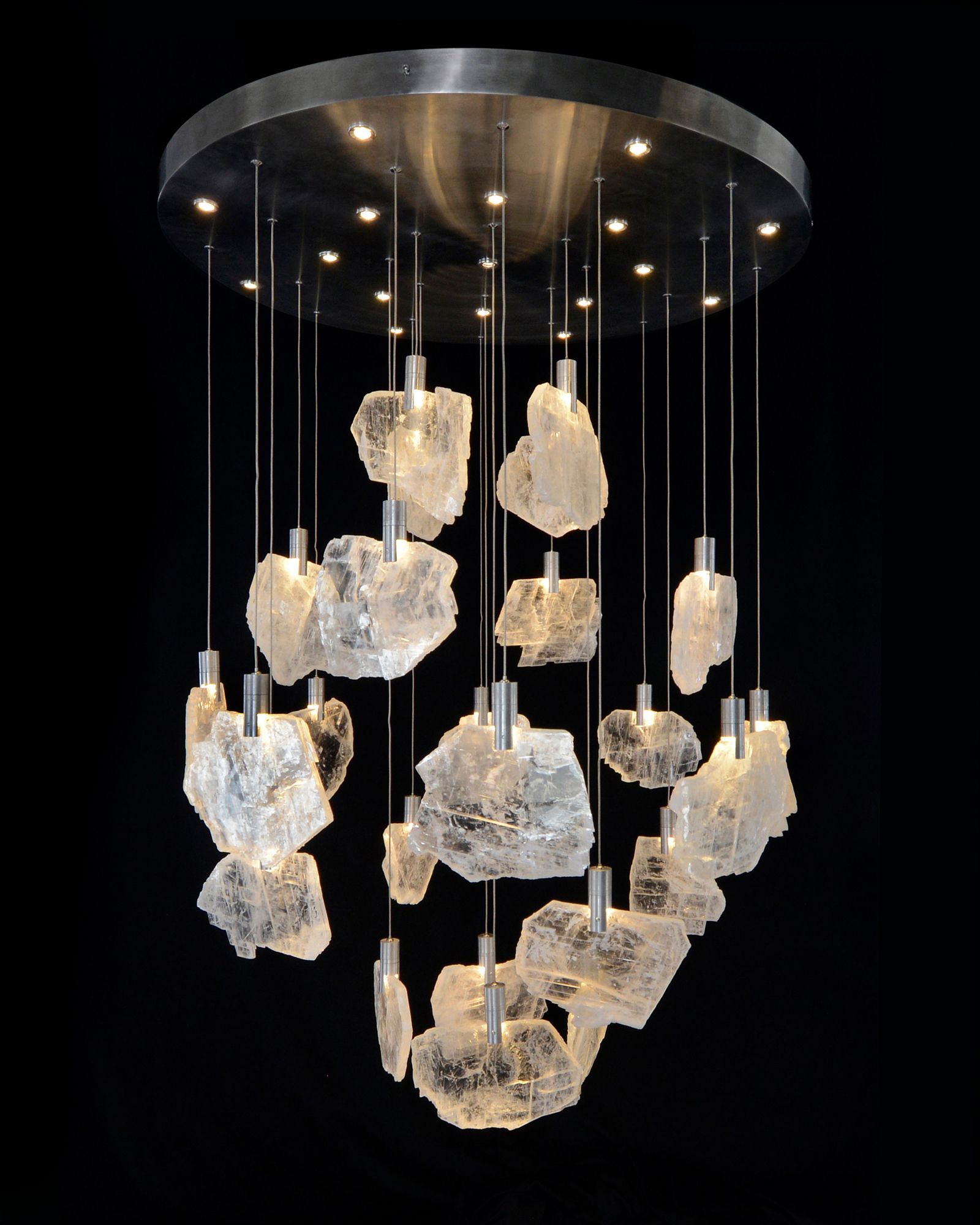 selenite light fixture