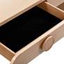 3_Moonrise 48" Wide Natural Ash Wood 2-Drawer Vanity Desk more views