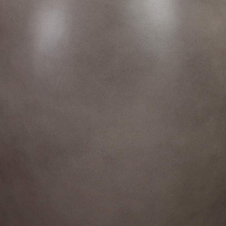 Image 7 Moonstone 11" High Gray Round Garden Pot Planter more views