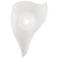 Moonstone Gesso White Wall Sconce