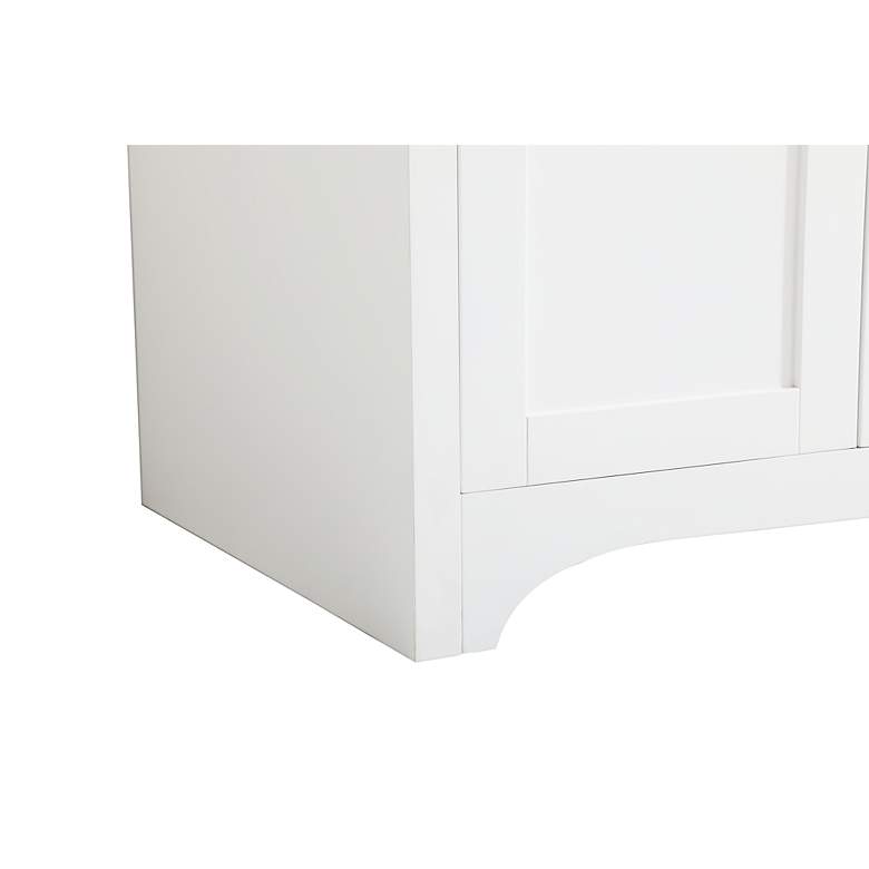 Image 6 Moore 42" Wide White Single Sink Bathroom Vanity more views