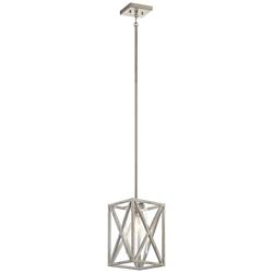 Moorgate Mini Pendant in Antique White