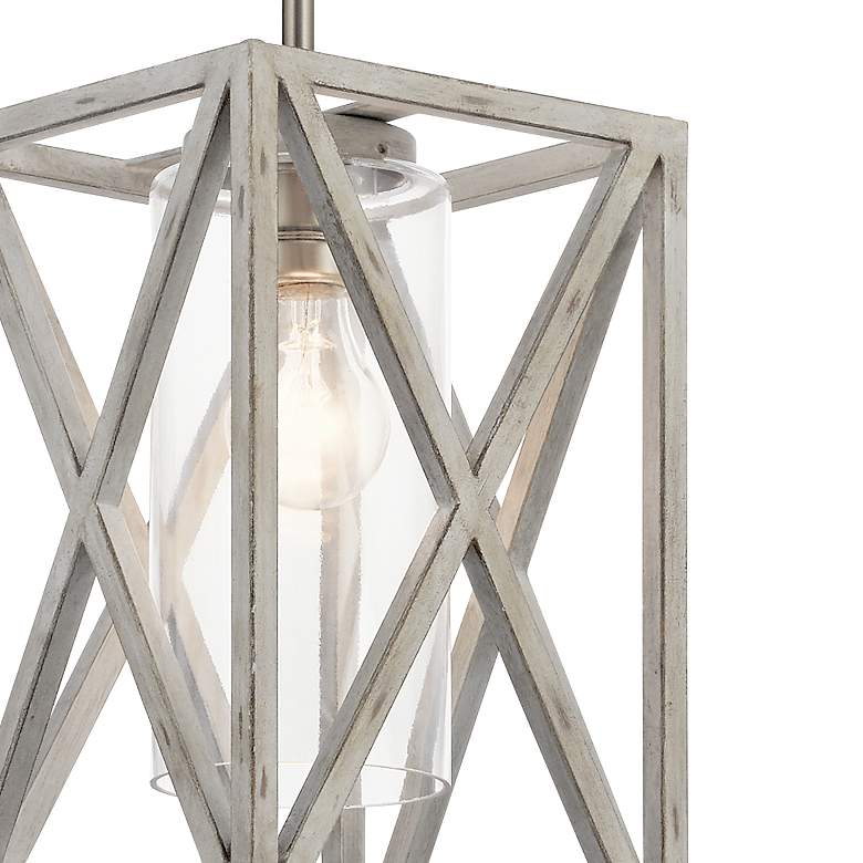 Image 2 Moorgate Mini Pendant in Antique White more views