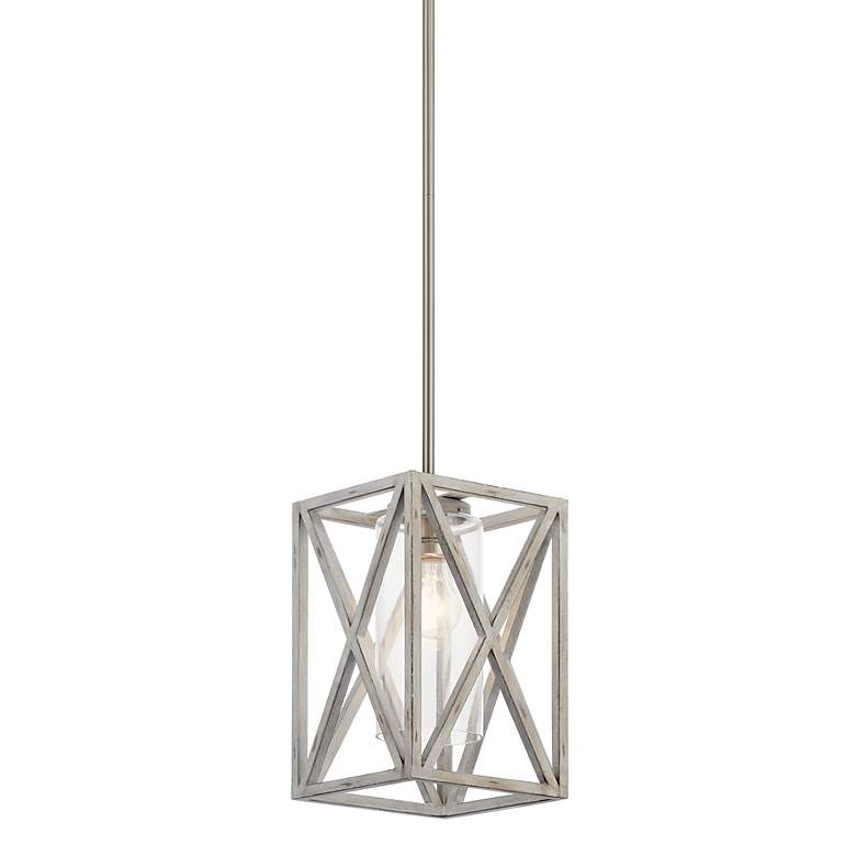 Image 3 Moorgate Mini Pendant in Antique White more views