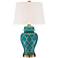 Moorish Pattern Ceramic Table Lamp