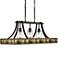 Moose Lodge 36" Wide Bronze Kitchen Island Light Pendant