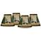 Moose Lodge Giclee Set of Four Shades 3x6x5 (Clip-On)