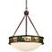 Moose Lodge Lamont 20 1/2" Wide Bronze Pendant Light