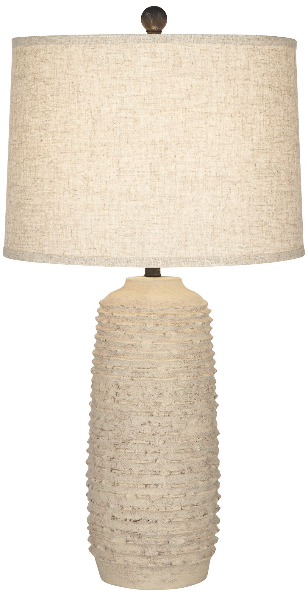 Image 2 Mora 31" Rustic Coastal Tall Jar Table Lamp