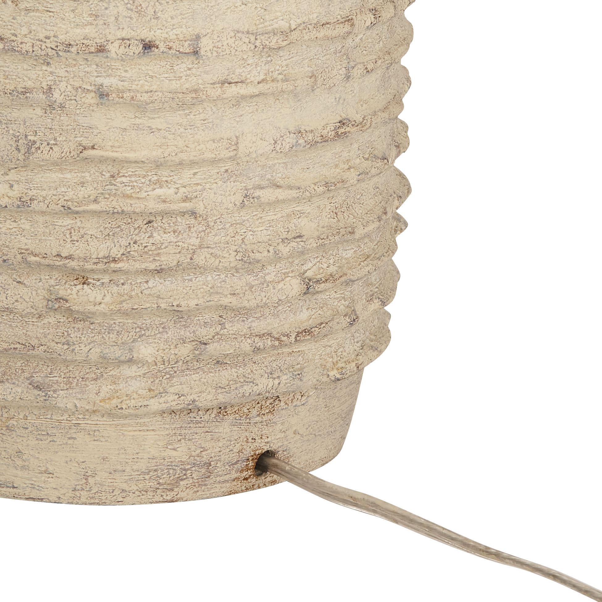 Image 7 Mora 31" Rustic Coastal Tall Jar Table Lamp more views