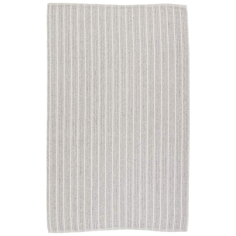 Image 2 Morae Elis MRE01 5'x8' Gray Ivory Indoor/Outdoor Area Rug