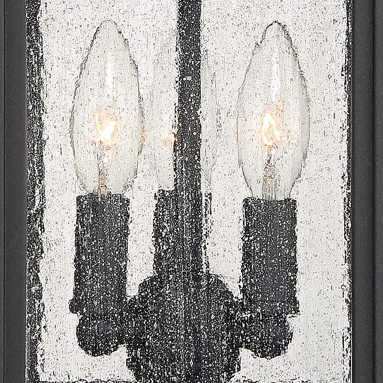 Image 3 Moray Bay 17 3/4 inch High Black 3-Light Outdoor Wall Light more views