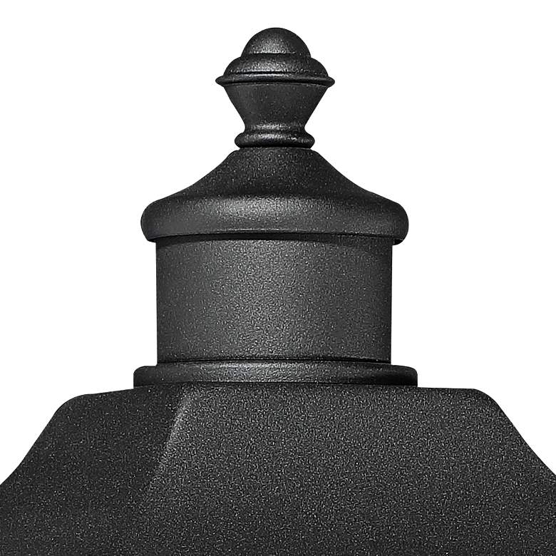 Image 4 Moray Bay 17 inch High Black Traditional 3-Light Outdoor Post Light more views