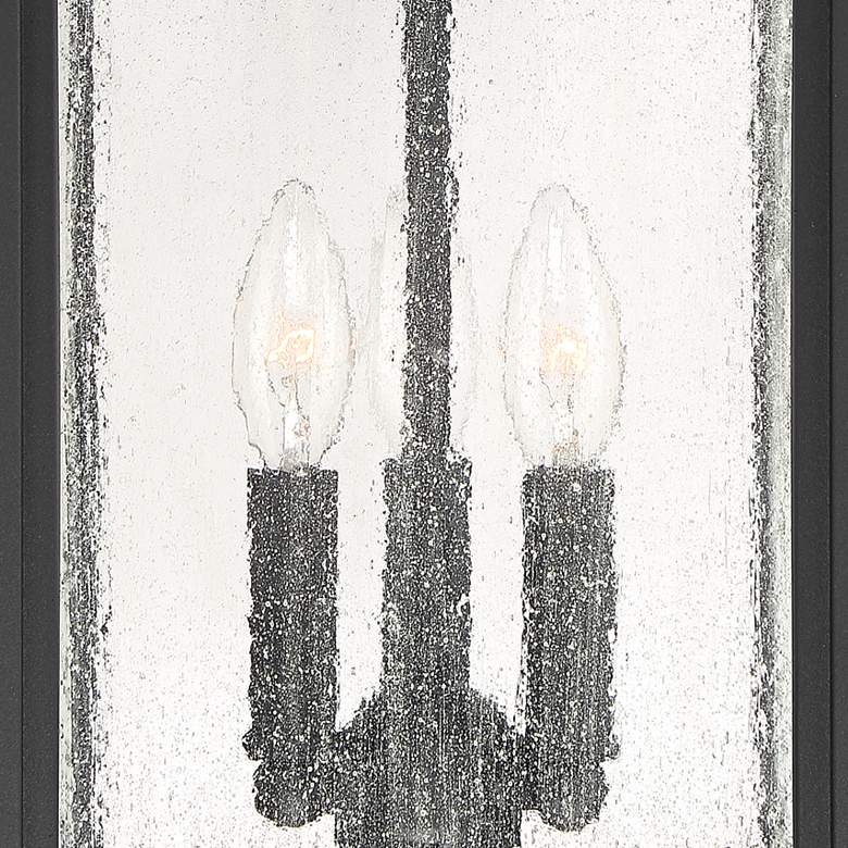Image 3 Moray Bay 24 inch High Black 3-Bulb Traditional Outdoor Wall Light Lantern more views