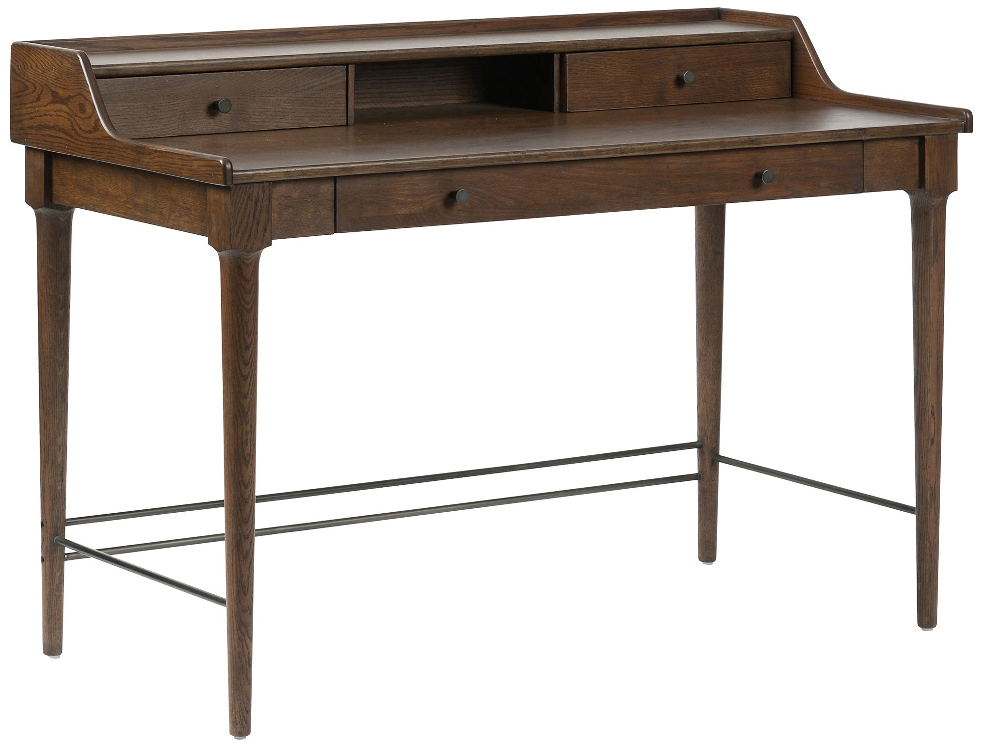 dark oak writing desk