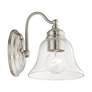 7_Moreland 1 Light Brushed Nickel Vanity Sconce more views