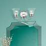 Thumbnail1 of Moreland 2 Light Polished Chrome Vanity Sconce