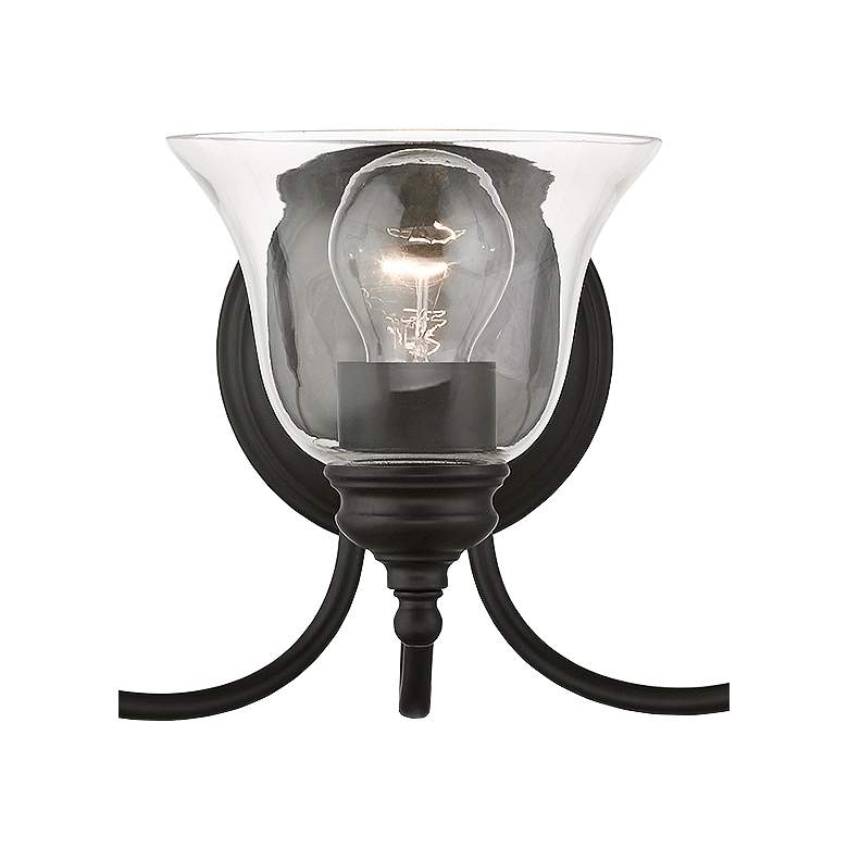 Image 3 Moreland 24" Wide Black 3-Light Vanity Bath Light more views