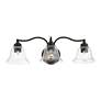 4_Moreland 24" Wide Black 3-Light Vanity Bath Light more views
