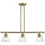 2_Moreland 3 Light Antique Brass Linear Chandelier
