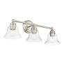 5_Moreland 3 Light Brushed Nickel Vanity Sconce more views