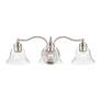 3_Moreland 3 Light Brushed Nickel Vanity Sconce more views
